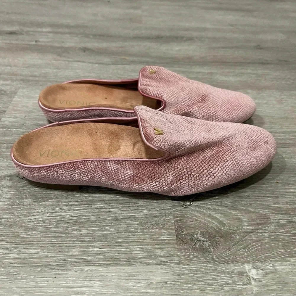 Vionic Pink Mules - Picture 3 of 6